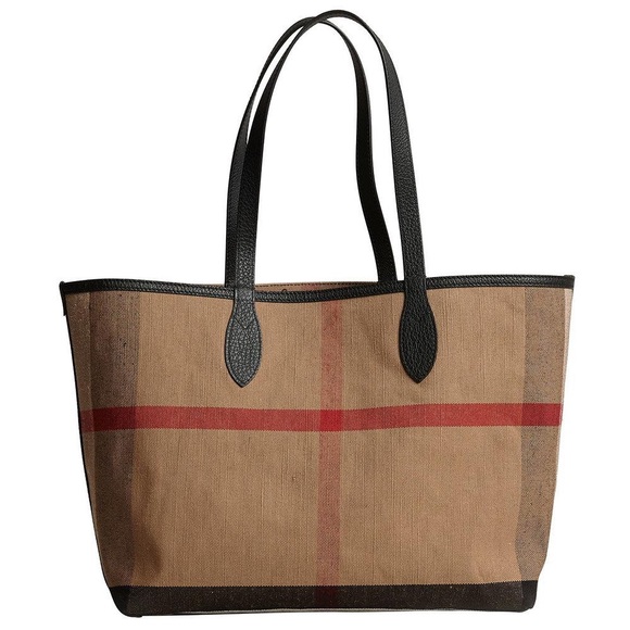 Burberry Medium Reversible Doodle Tote Bag - Unisex - Picture 5 of 8